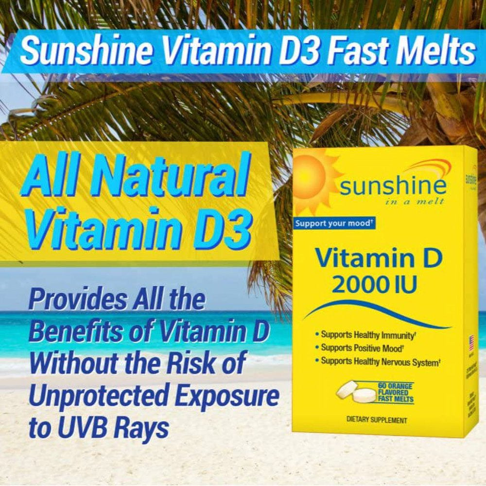 Windmill Health Products Sunshine Super Vitamin D -- 2000 IU - 60 Tablets