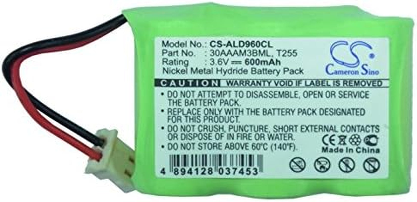 Flujoy 600Mah/3.6V Replacement Battery for Oline CLT 3600 CLA 103 CLT 5200 CLT 4600 970G CLT 440 CLT 6400 CLT 4100 CLT 460 CLT 6700 CLA 1700 CLA 1600 CLT 580