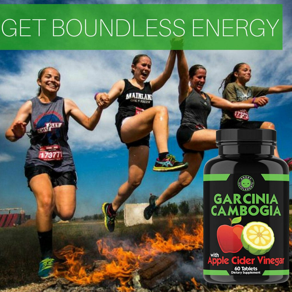 Weight Loss Garcinia Cambogia W/ Apple Cider Vinegar & CLA, ACV Fat Burner Pills