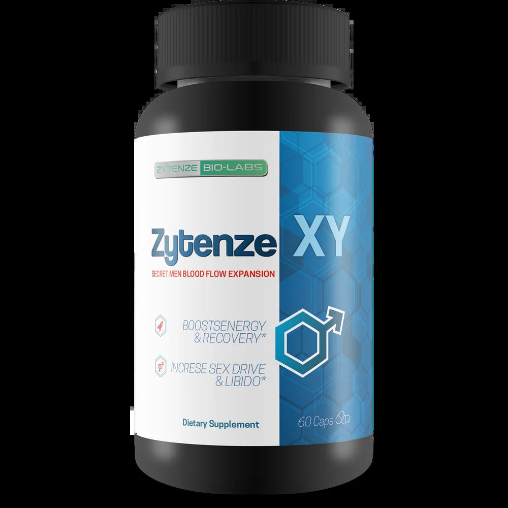 Zytenze XY - Male Expansion Formula & Testosterone Support - Secret Men Blood Flow Expansion - Use Zytenze to Help Boost Male Energy, Recovery, Drive, Libido, Circulation, Nutrient Delivery