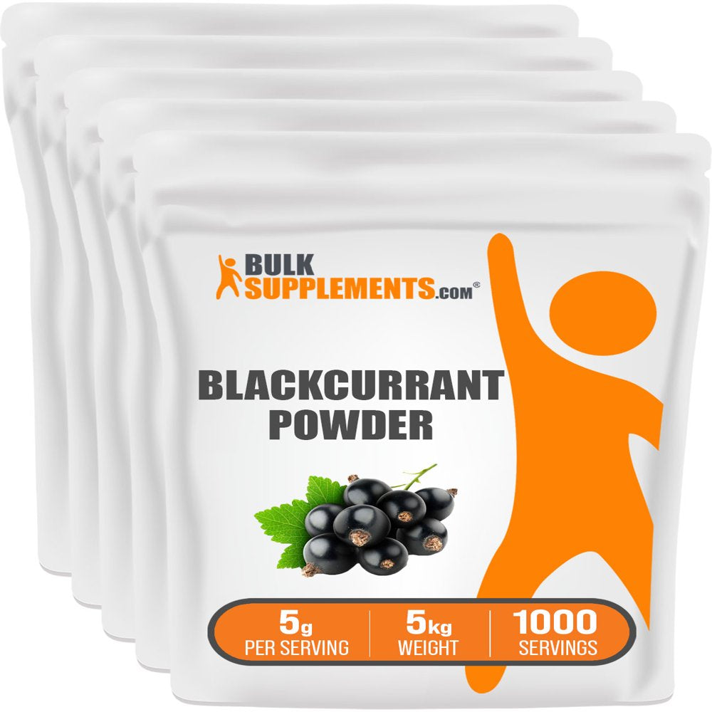 Bulksupplements.Com Blackcurrant Powder, 5G - Heart, Immune, & Kidney Support (5Kg - 1000 Servings)