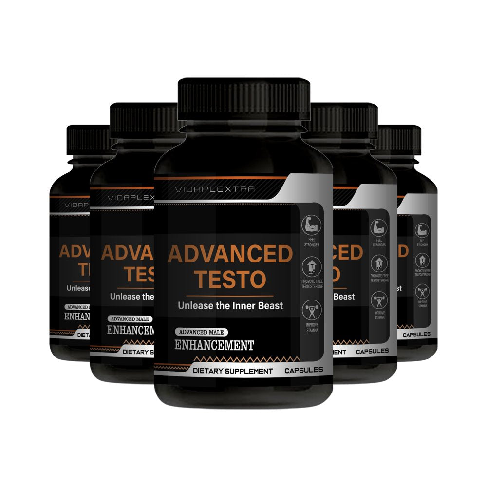 (5 Pack) Advanced Testo - Advanced Testo Capsules for Men