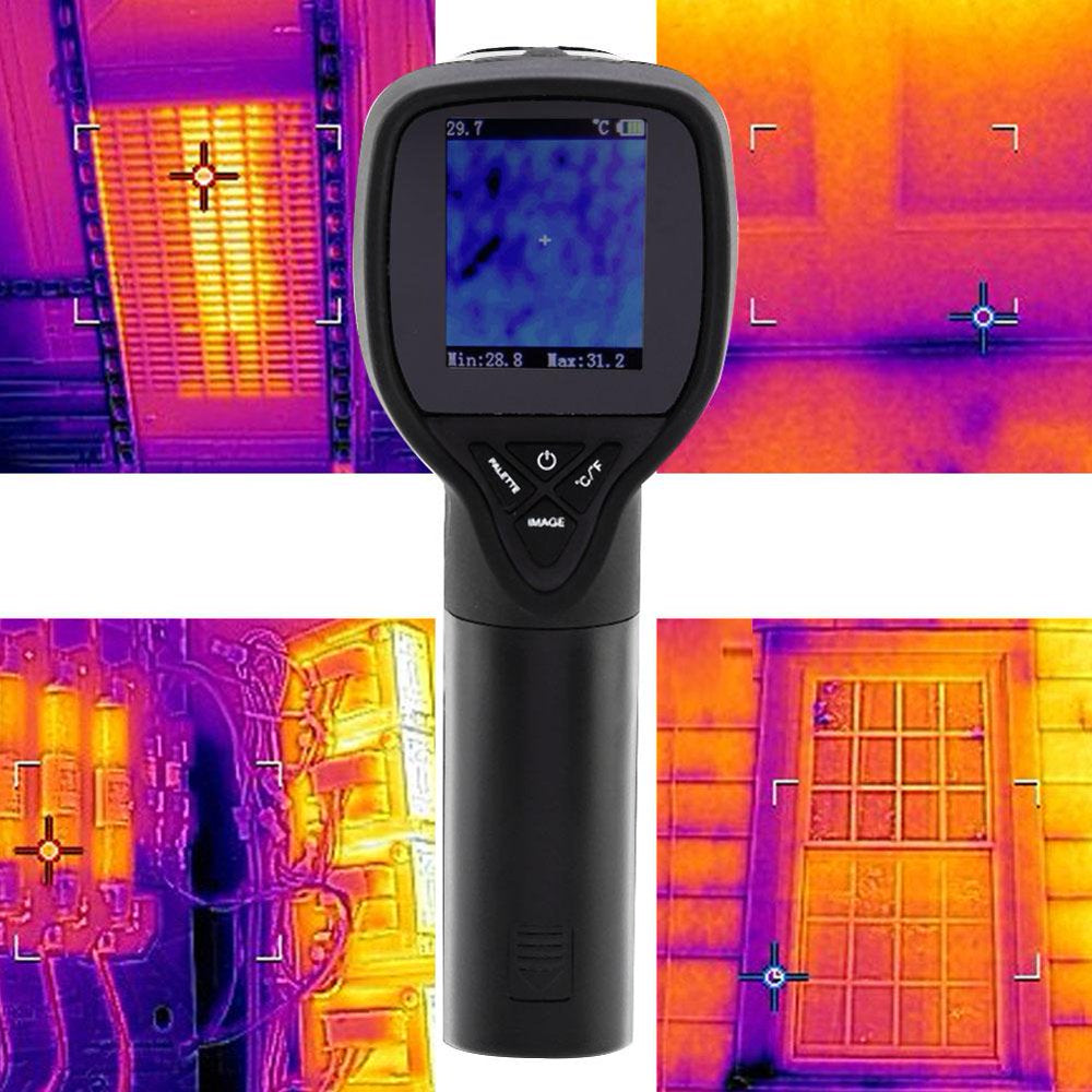 HT-175 IR Infrared Thermometer Thermal Imaging Camera -20~300C 32*32 Resolution, IR Imager, Thermographic Camera