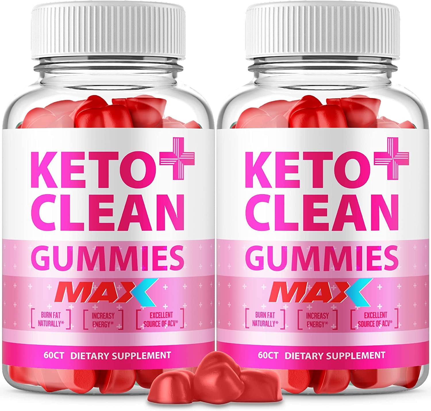 (2 Pack) Keto Clean Gummies - Official Max Strength Formula - Vegan Keto Gummies Keto Clean plus Gummies Clean Gummies with Apple Cider Vinegar, Beet Root Juice Vitamin B12, Keto ACV (120 Gummies)