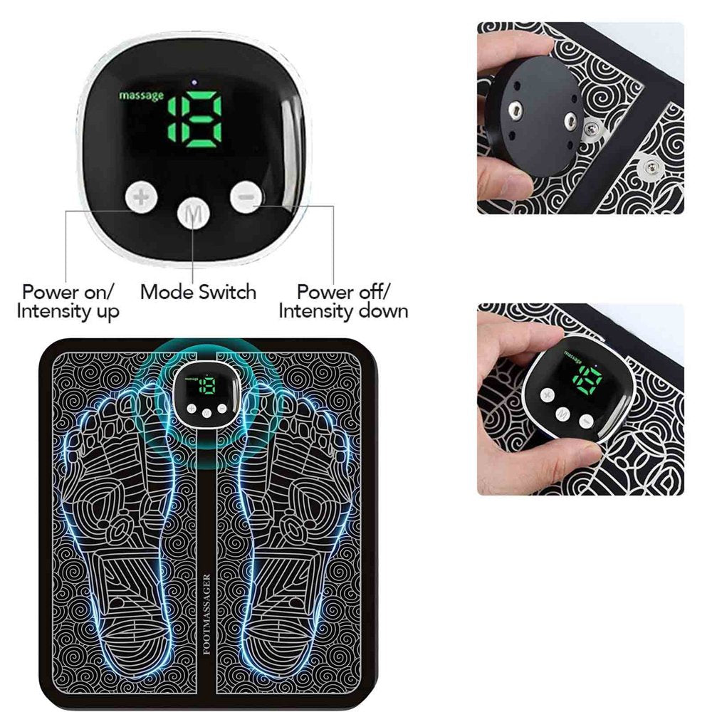 Weloille Foot Massager for Neuropathy Feet, Whole Body Massager for Neuropathy, Foot Massager for Circulation and Pain Relief, for Those Who Stand and Work All Day