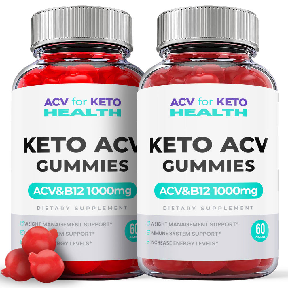 (2 Pack) ACV for Keto Health Keto ACV Gummies - Supplement for Weight Loss - Energy & Focus Boosting Dietary Supplements for Weight Management & Metabolism - Fat Burn - 120 Gummies