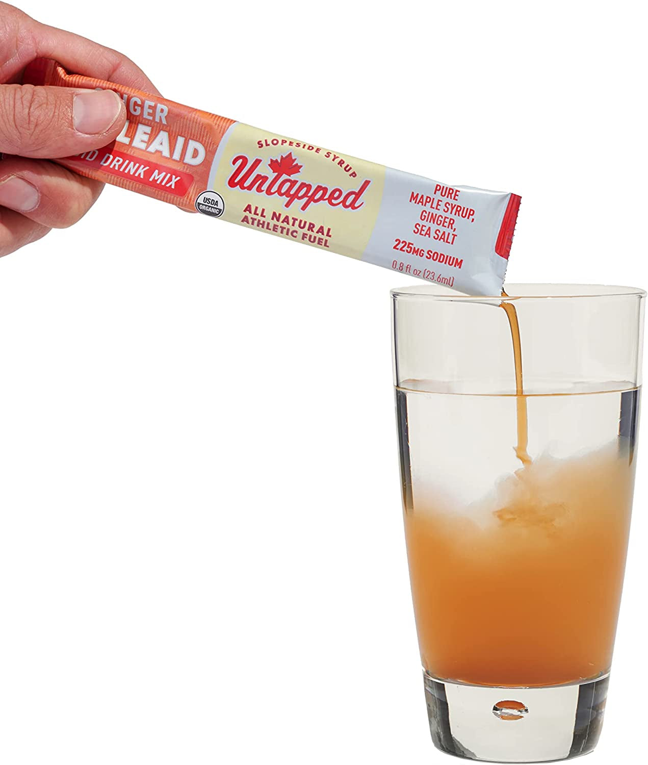 Untapped Liquid Ginger Mapleaid - Individually Packaged - Box of 20