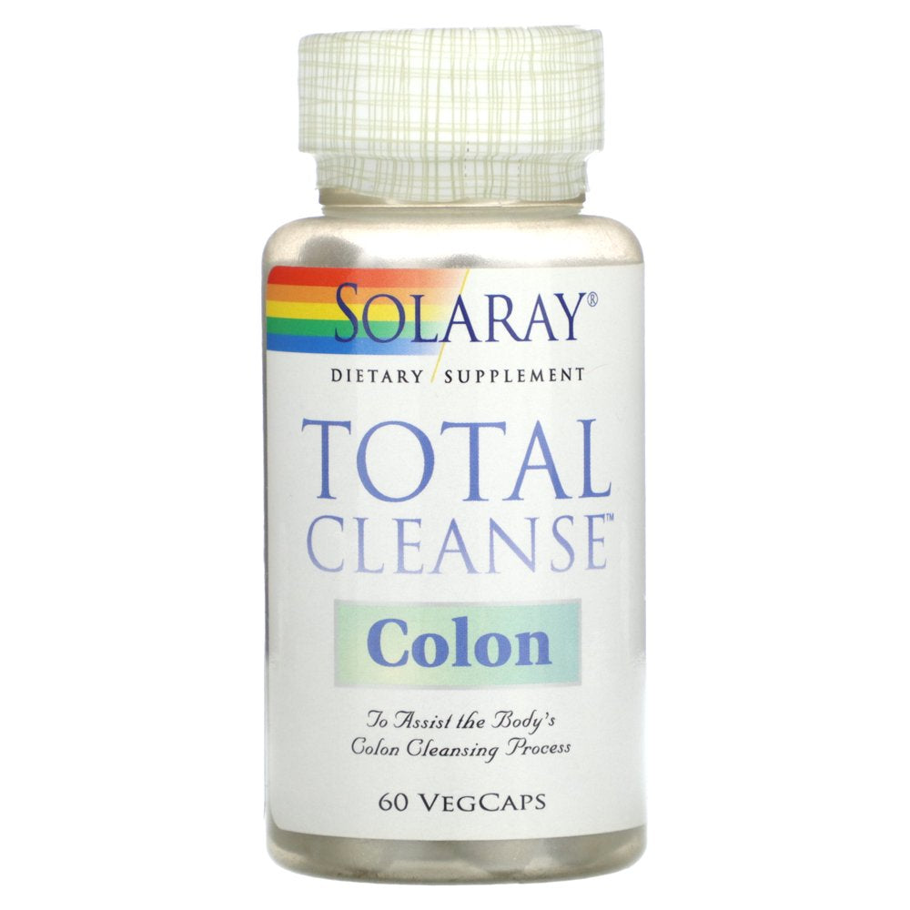 Solaray Total Cleanse Colon, 60 Vegcaps