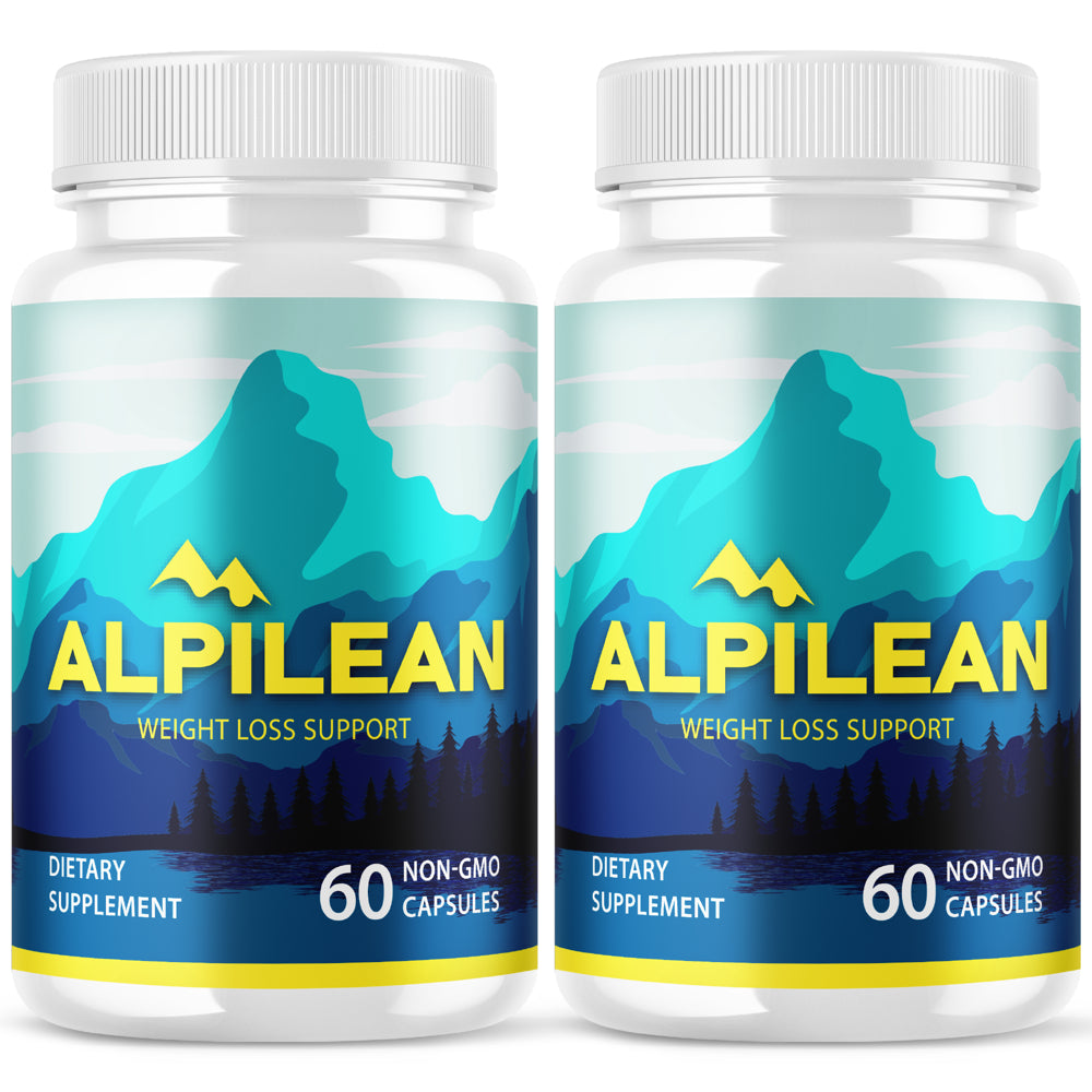 (2 Pack) Alpilean Pills - Official Formula - Alpilean Supplement Pills (120 Capsules)