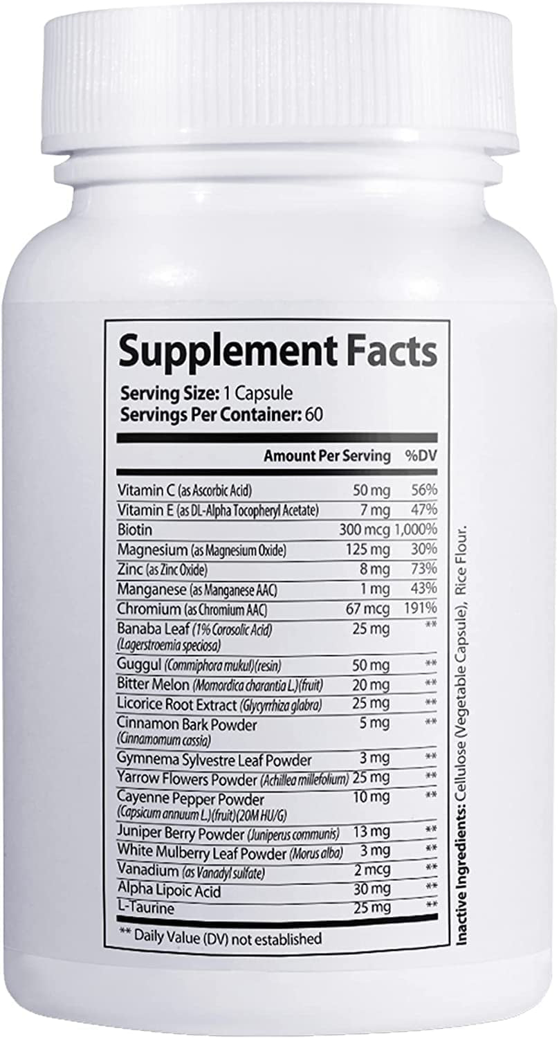 Enuvia Enuvia Carb Blocker - Plant-Based Carb Management Formula with Vitamin C for Keto or Low Carb Diet and Lifestyle - Supports Digestion, Immunity and Heart Health - Made in the USA - 60 Capsules