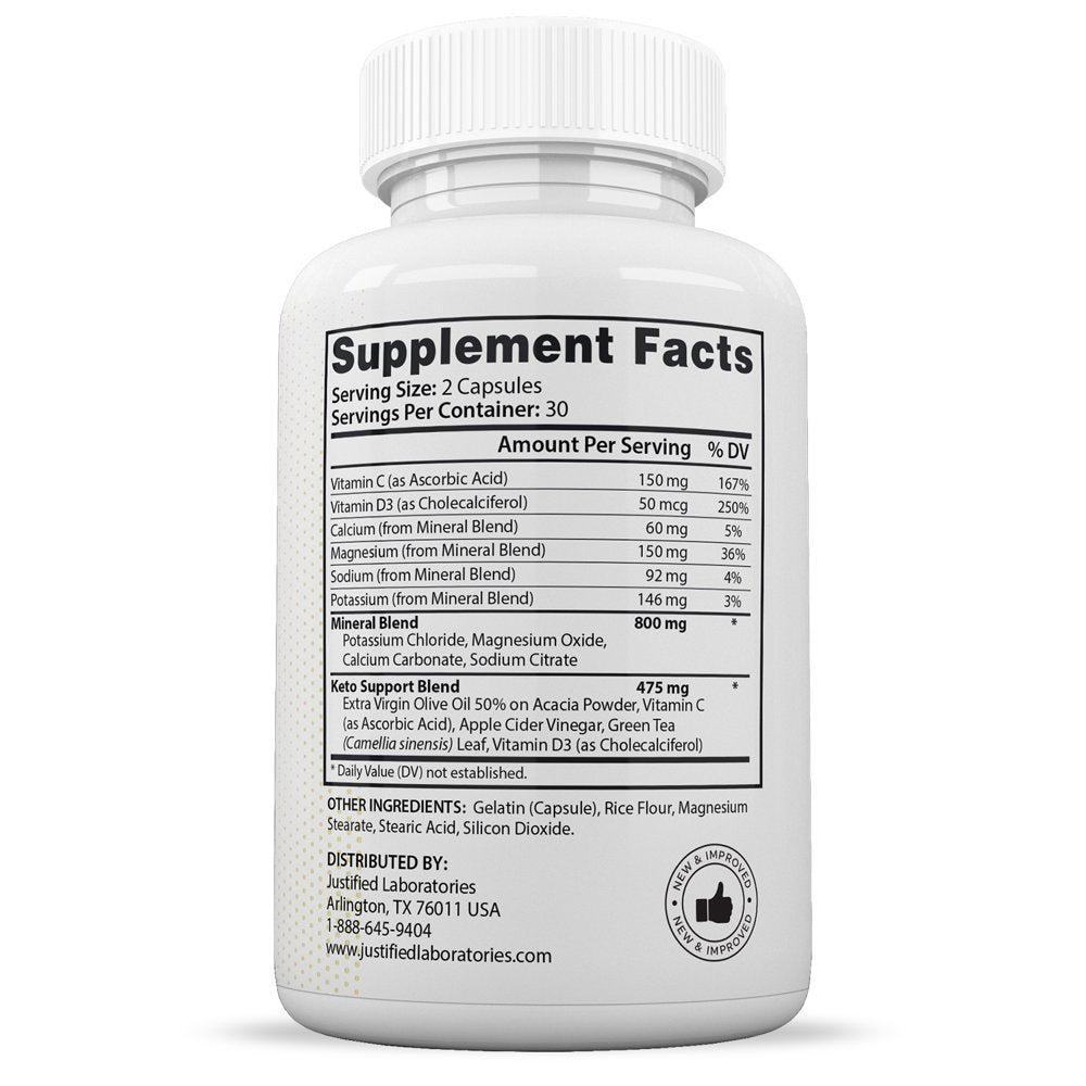 (5 Pack) Sure Slim ACV Pills 1275Mg Stronger than Gummies Advanced Keto Support 300 Capsules