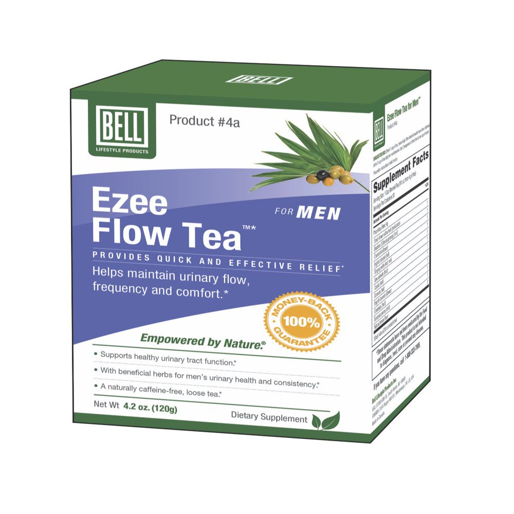 2 Pack Bell Ezee Flow Tea for Men by Bell Lifestyle Products - 120G., 1 Ct Each