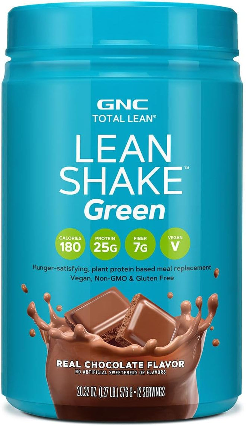 GNC Total Lean Lean Shake Green - Chocolate - 12 Servings