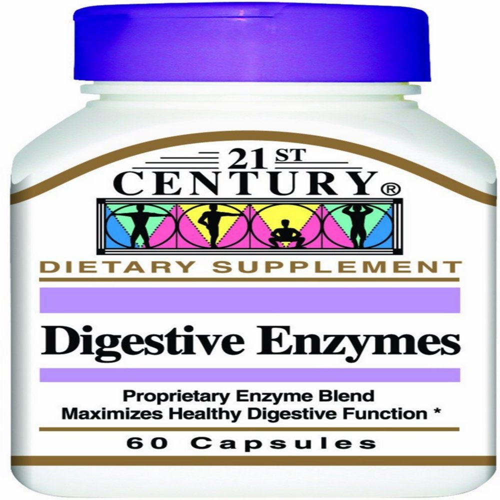 21St Century Digestive Enzymes Capsules 60 Each - (Pack of 3)