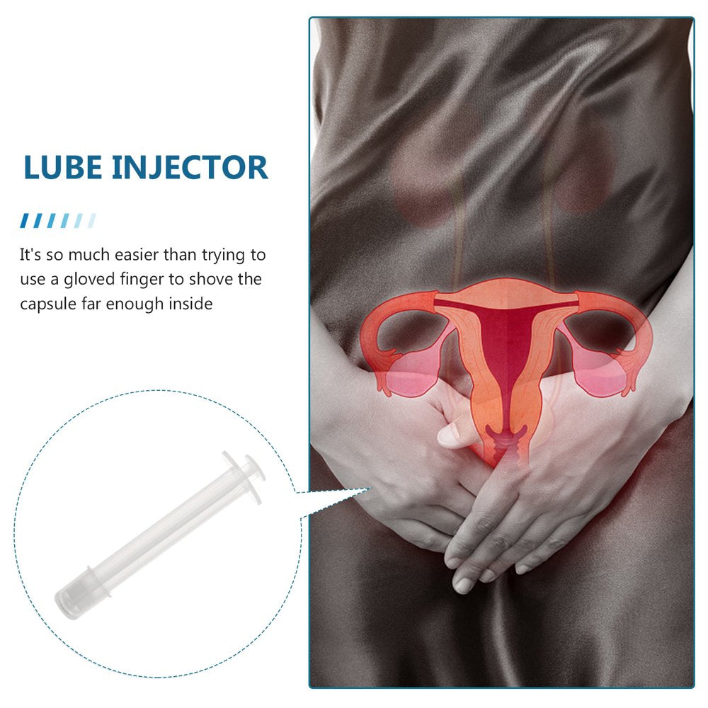 10Pcs Disposable Vaginal Applicators Personal Lubricants Injector Health Care Sex Aid Tools