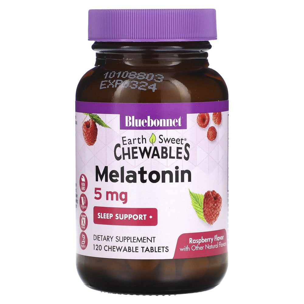 Bluebonnet Nutrition Earthsweet Chewables Melatonin 5 Mg 120 Chwbls