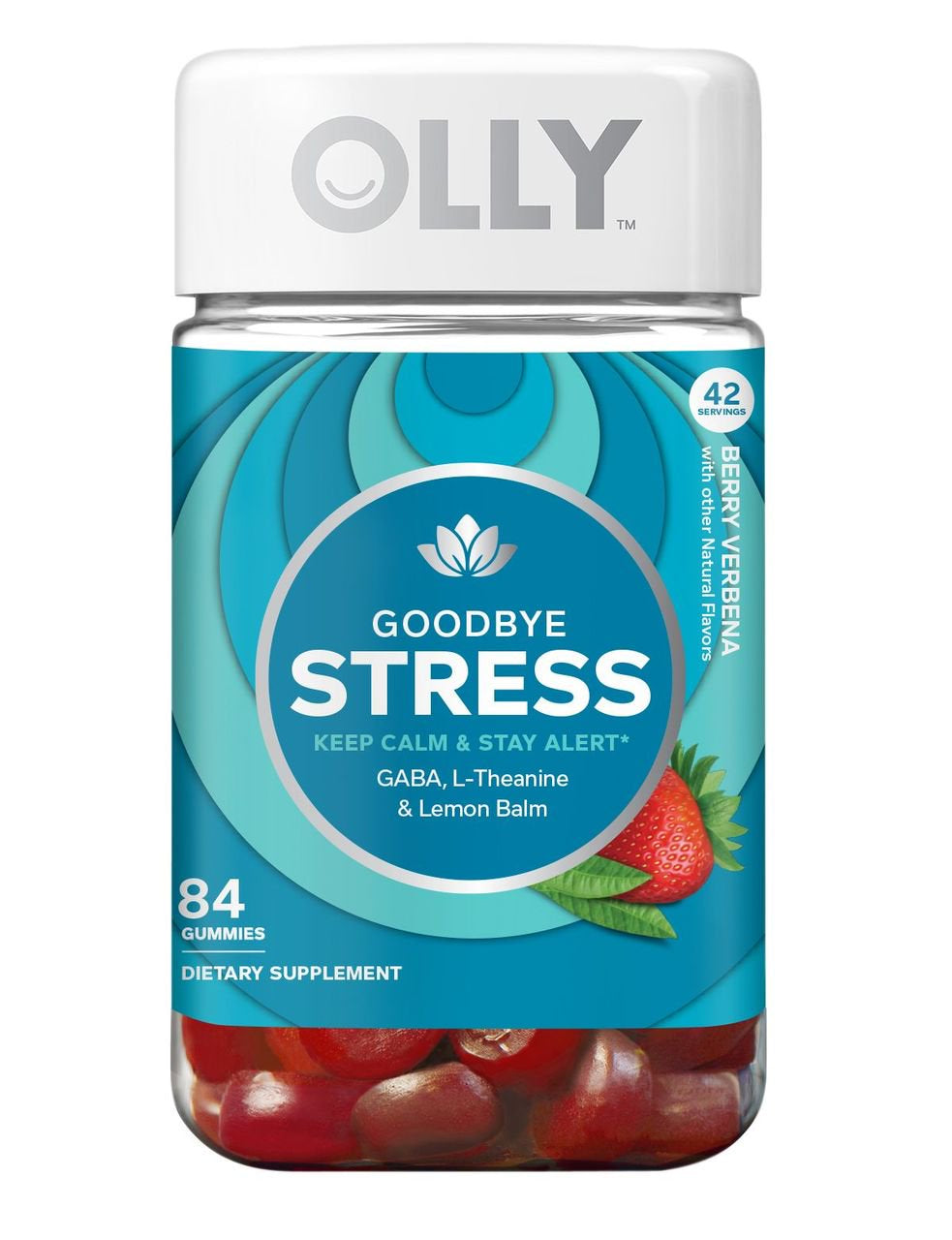 Product of OLLY Goodbye Stress Dietary Supplement, 84 Ct.