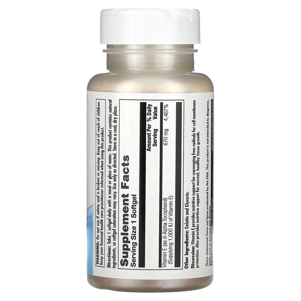 Kal E-670 Mg (1000 IU) 30 Softgel