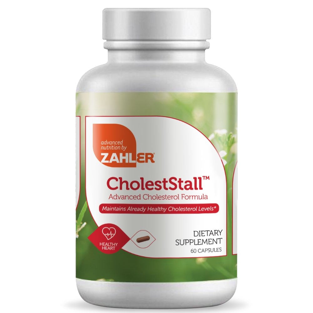 Zahler Choleststall Advanced Cholesterol Formula -- 60 Capsules