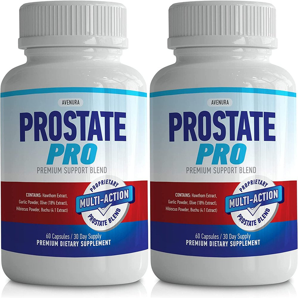 2 Pack Prostate Pro Supplement for Men 120 Capsules