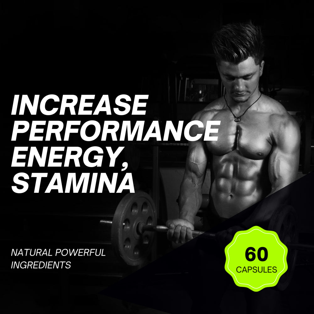 Ultra Natural Testosterone Supplement for Stamina, Strength, Endurance, Muscle Growth Daily Supplement 60Ct by America'S Best Deals