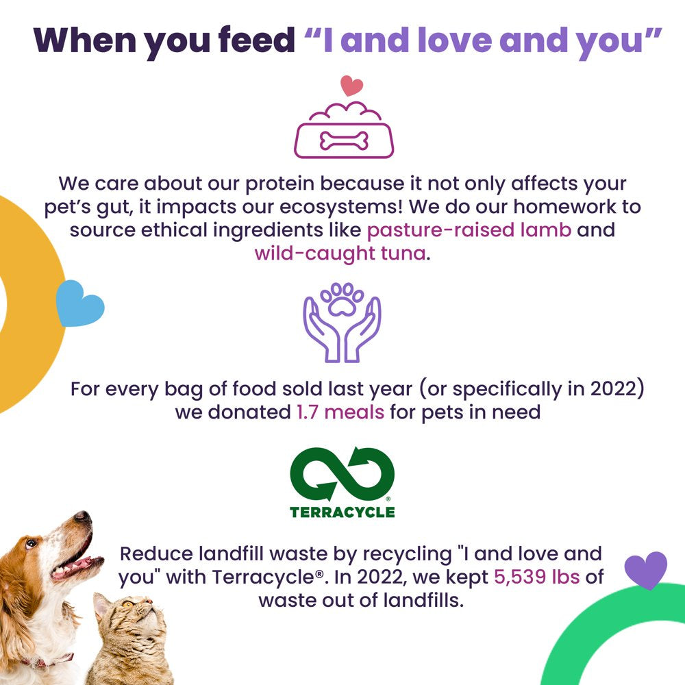 "I and Love and You" Irresist-A-Bowls Wet Dog Food, Chicken and Duck Recipe, Grain Free