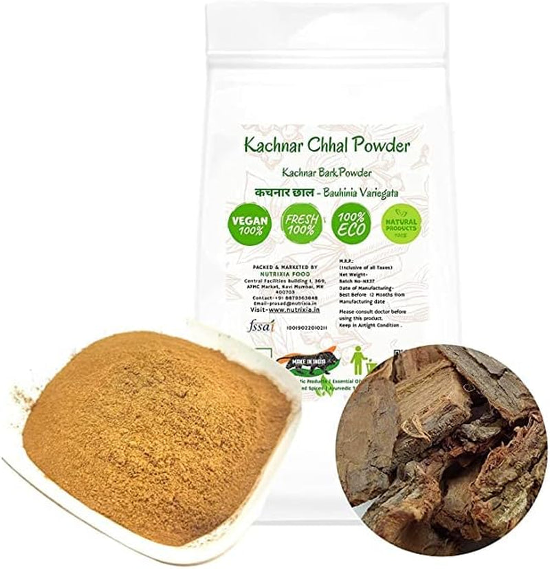 Veena Kachnar Chhal Powder Kachnar Bark Powder- Kachnaar Chaal - Kanchnar Chhal Churna - Bauhinia Variegata (350 GMS)