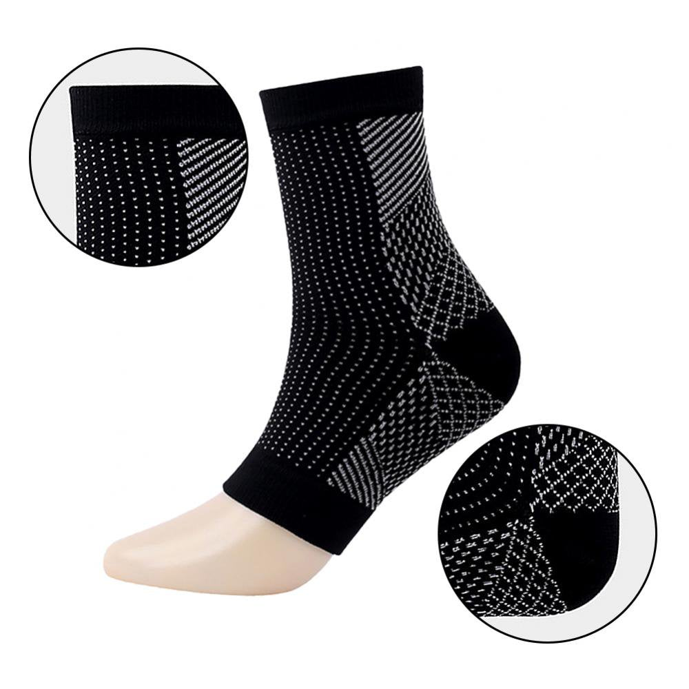 Neuropathy Socks for Women and Men, 5 Pairs Soothe Relief Compression Socks, Ankle Brace for Plantar Fasciitis Sleeve Soothe