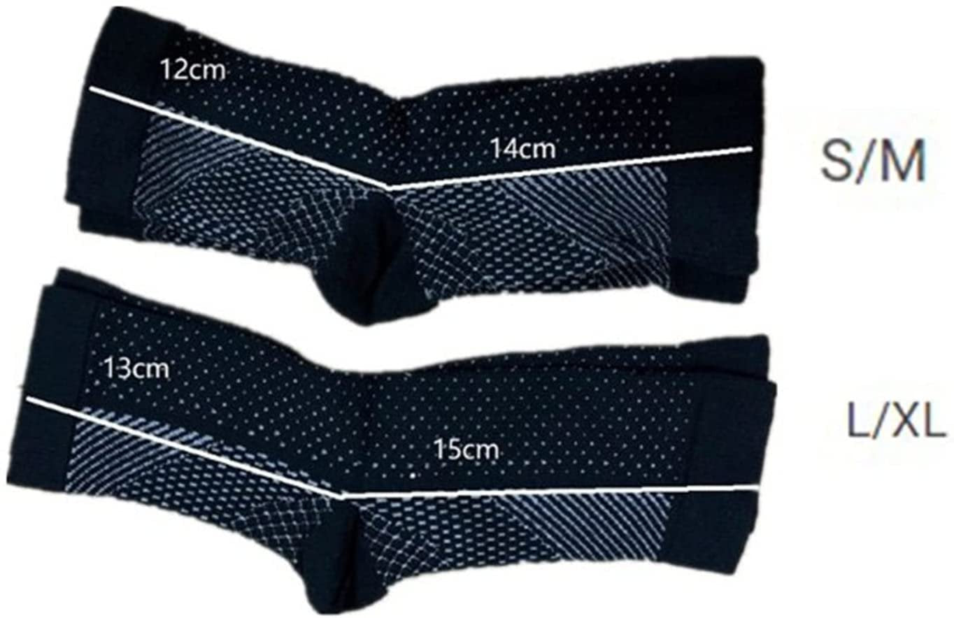 3Pairs Amrelieve Soothesocks, Soothesocks for Neuropathy, anti Fatigue Compression Foot Sleeves