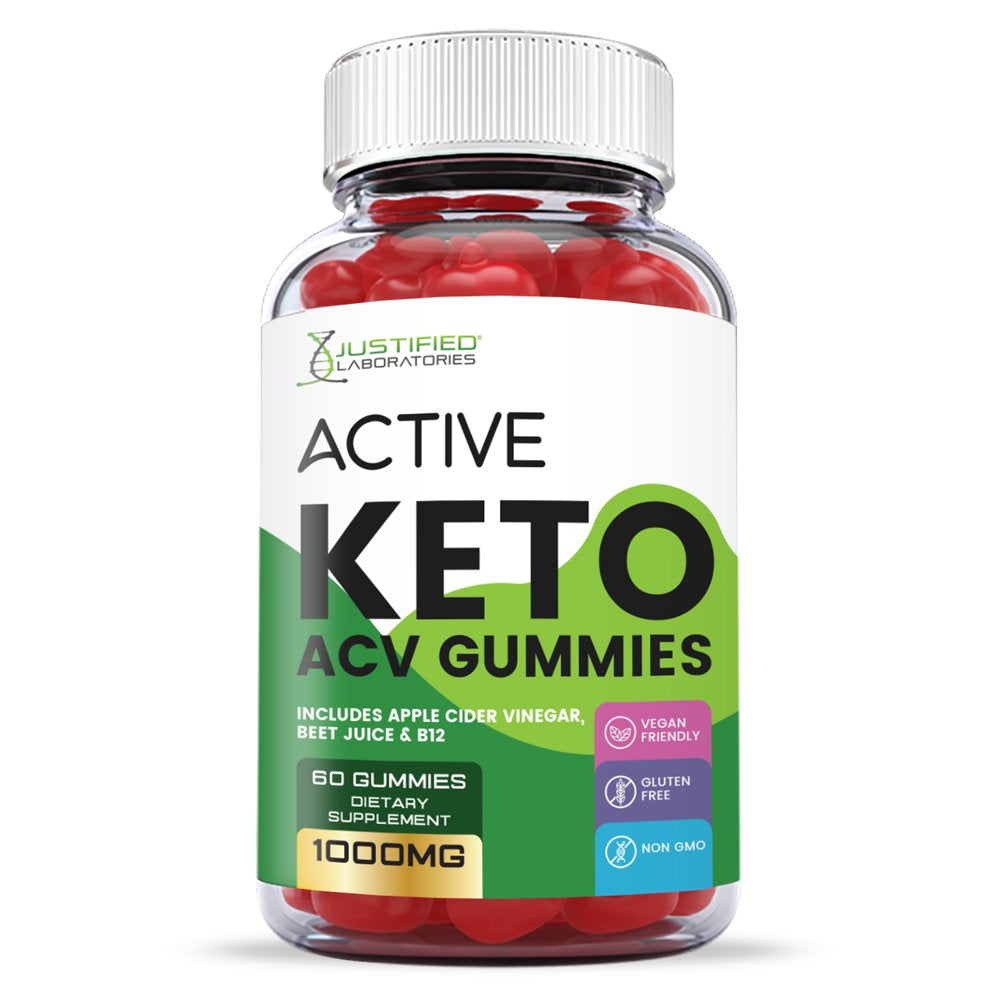 (10 Pack) Active Keto ACV Gummies 1000MG Dietary Supplement 600 Gummys