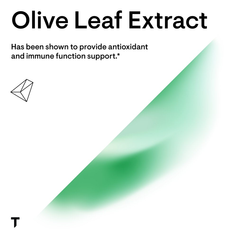 Thorne Olive Leaf Extract, Botanical Extract with Natural Antioxidant Properties, Immune Function Supplement, 60 Capsules