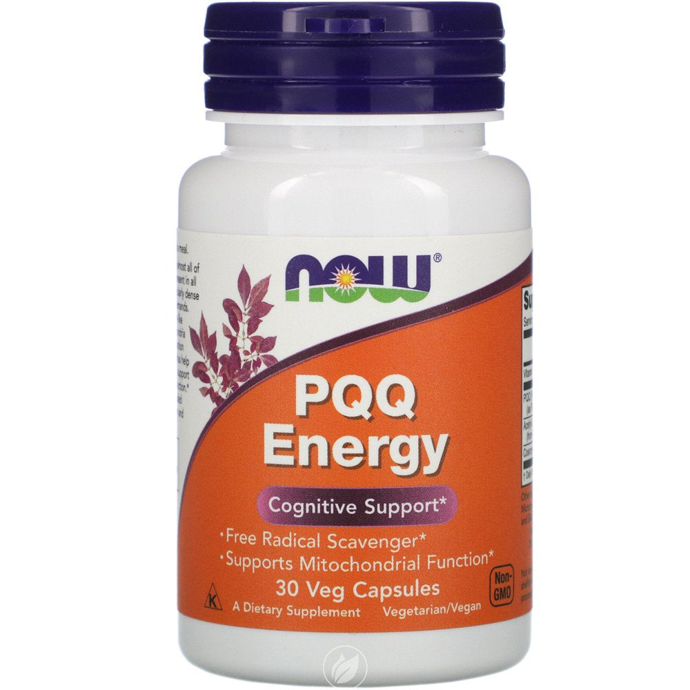 NOW Supplements Pqq Energy 20Mg plus 30 Vcaps