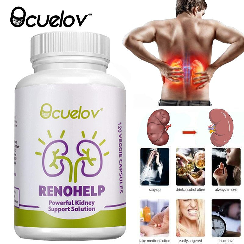 Supports Kidney Health All Natural Kidney Support Supplement to Improve Overall Kidney Function, Creatinine Levels, and Glomerular Filtration