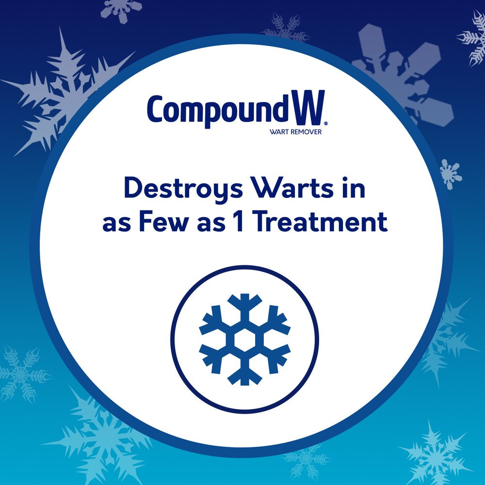 Compound W Freeze off Wart Remover, Maximum Freeze, 8 Applications