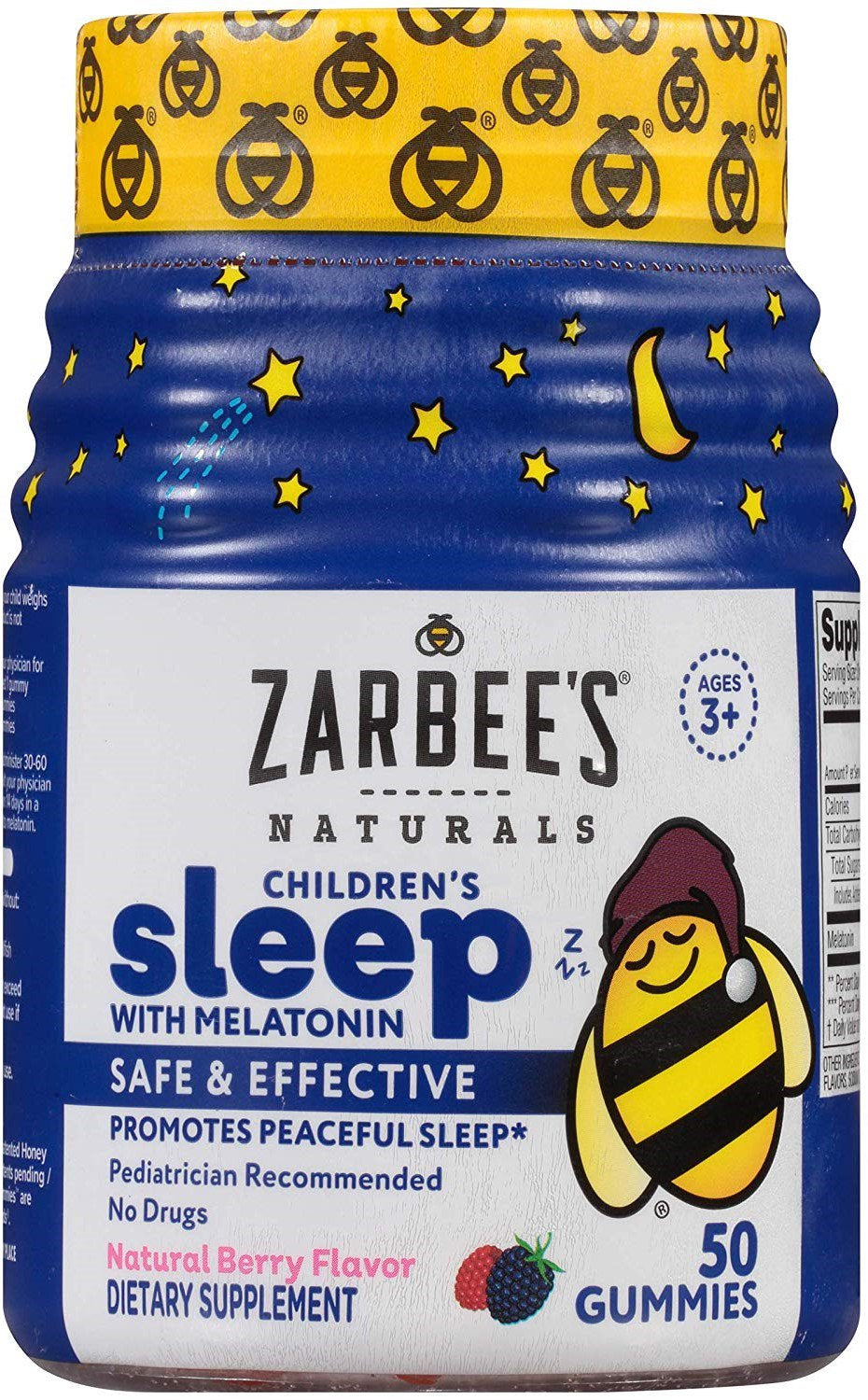 Zarbee'S ZARBEES CHD SLP 1MG 50 GMM BRY 50 Ea (Pack of 2)