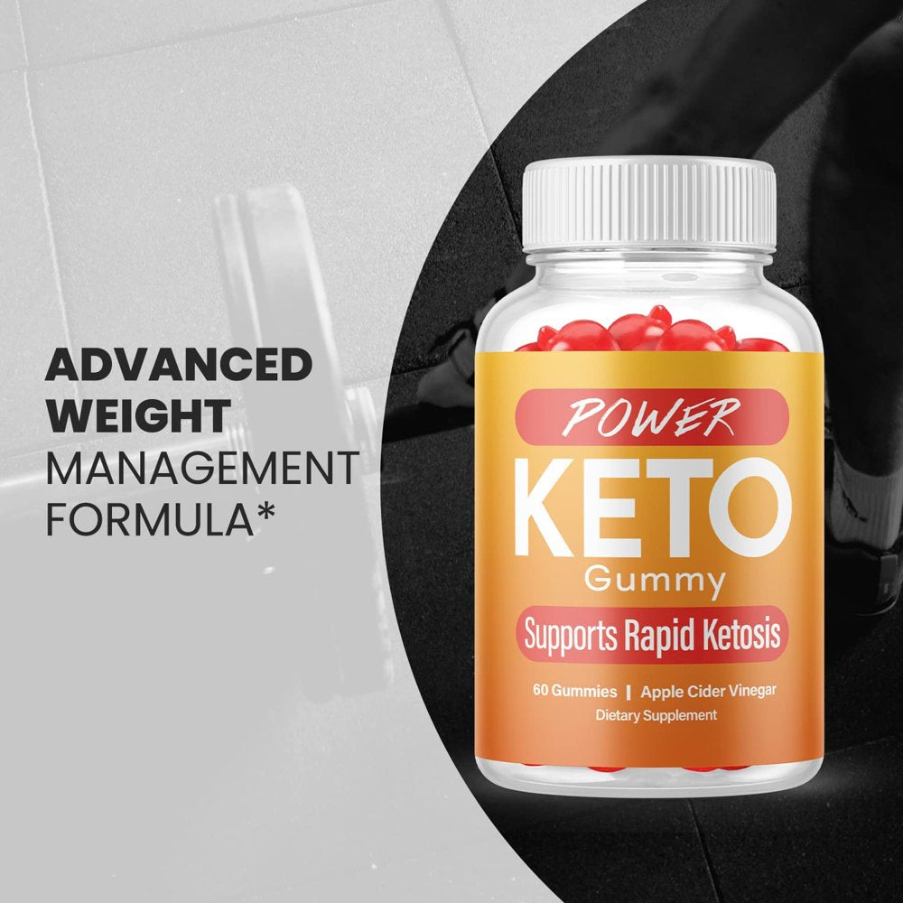 (5 Pack) Power Keto Gummies - Apple Cider Vinegar Supplement for Weight Loss - Energy & Focus Boosting Dietary Supplements for Weight Management & Metabolism - Fat Burn - 300 Gummies