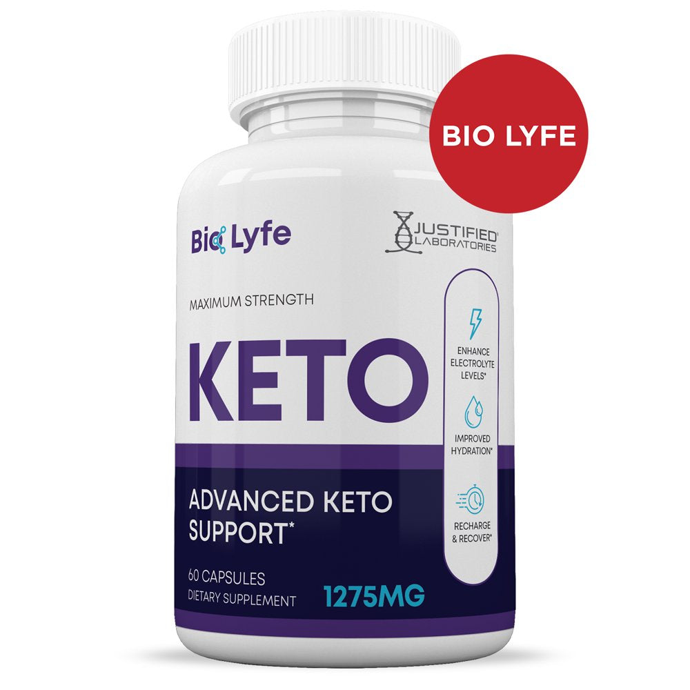 (5 Pack) Bio Lyfe ACV Pills 1275 MG Stronger than Gummies Advanced Keto Support 300 Capsules