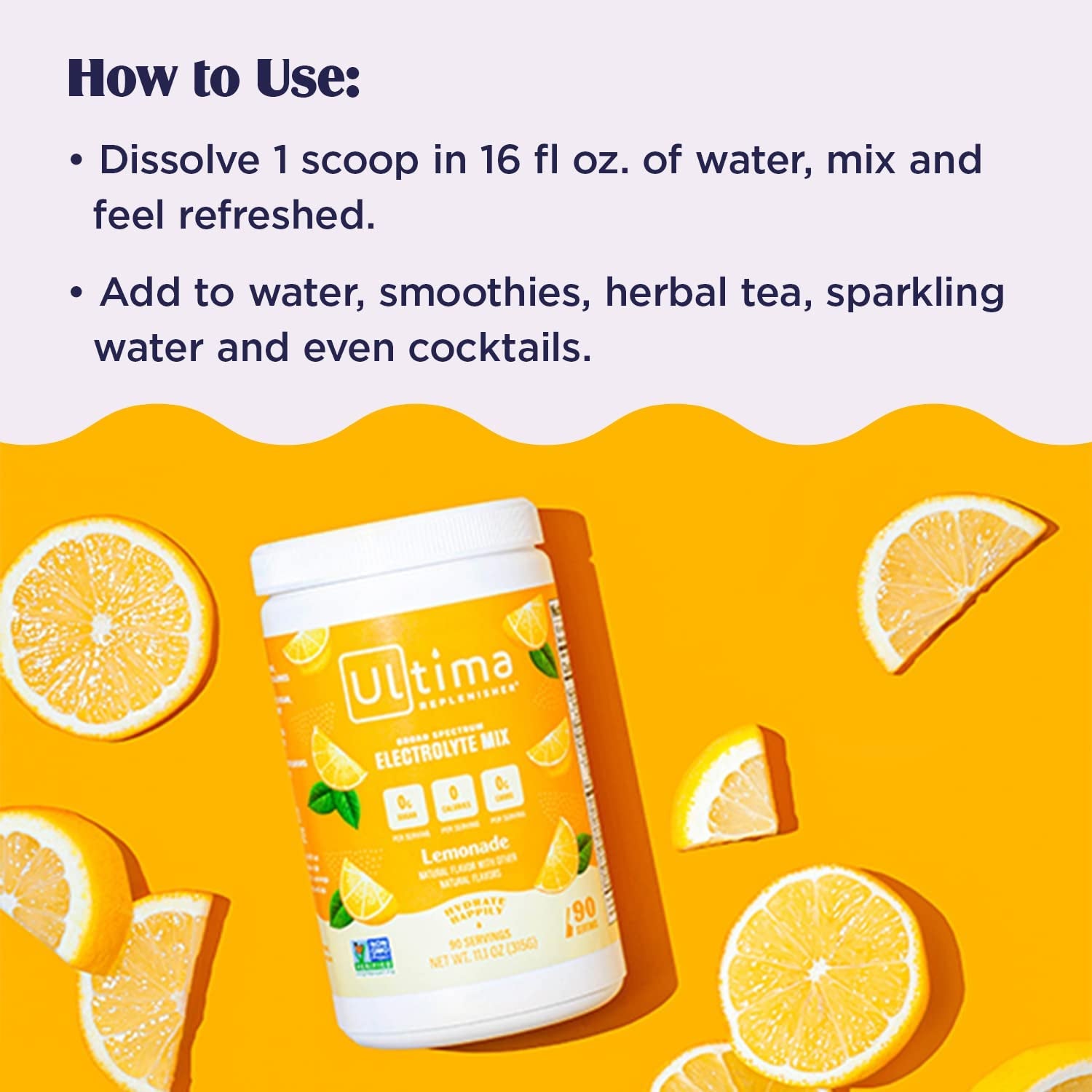 Ultima Replenisher Hydration Electrolyte Powder Bundle- Keto & Sugar Free- Feel Refreshed, Revitalized- Non GMO and Vegan Electrolyte Drink Mix- Lemonade and Grape, 90 Serving Canister