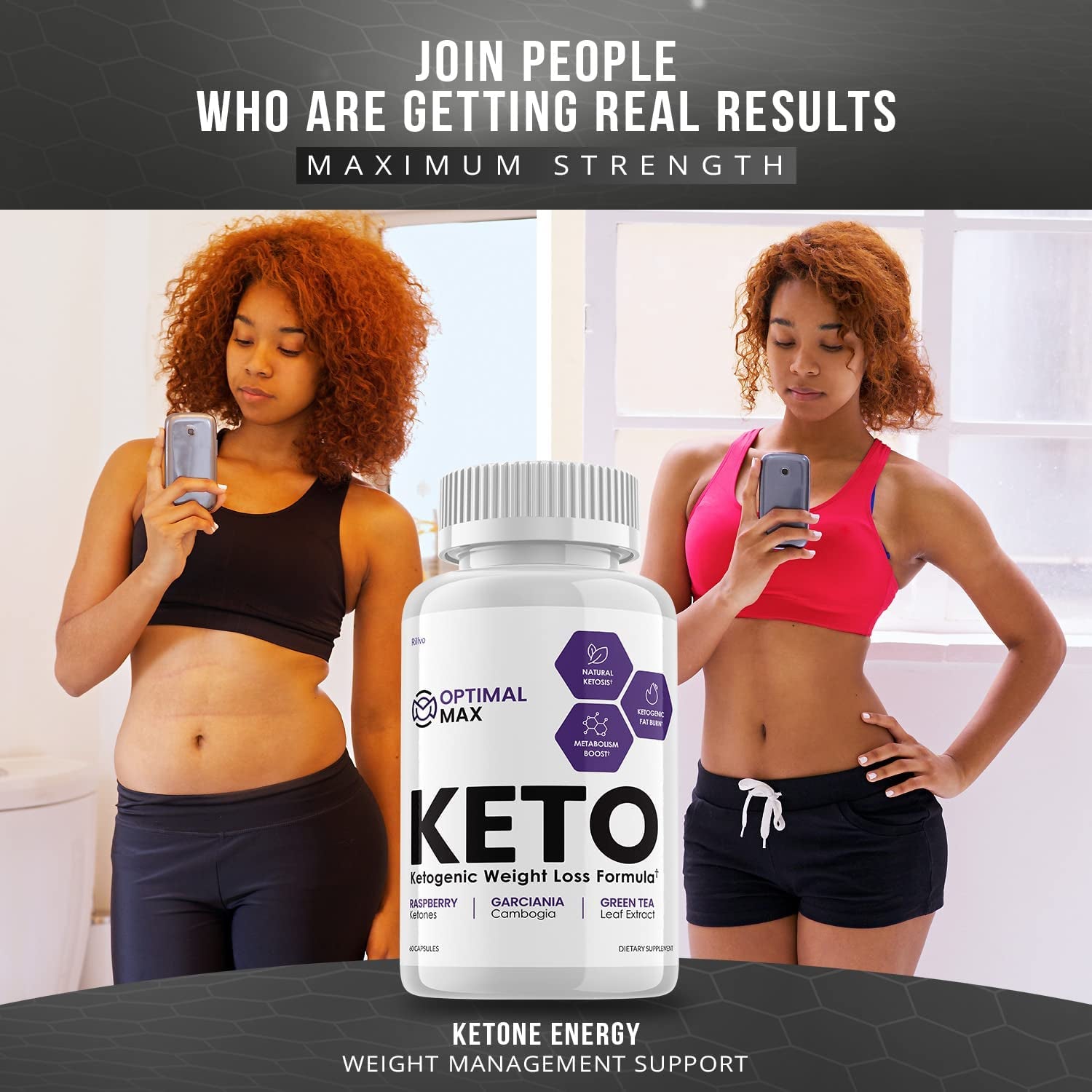 Optimal Max Keto Pills Advanced Ketogenic Support (60 Capsules)