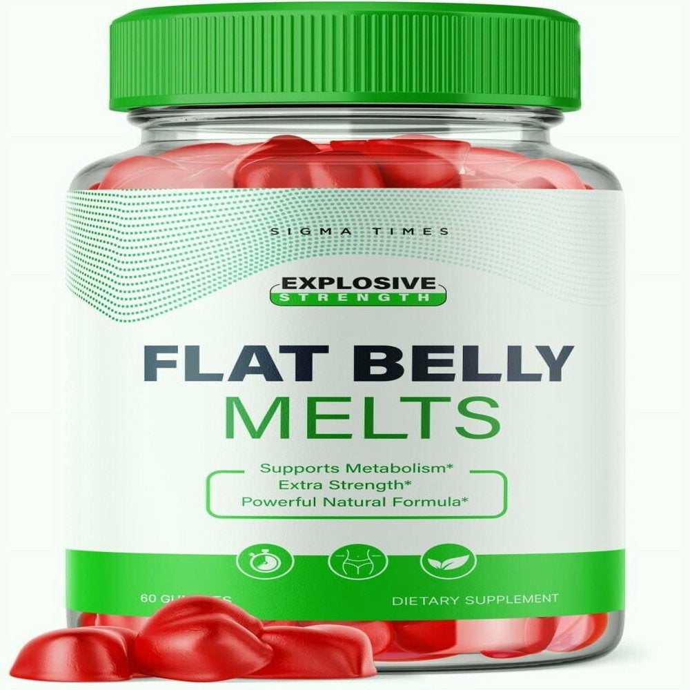 Flat Belly Melts Keto ACV Gummies for Weight Loss 60 Count