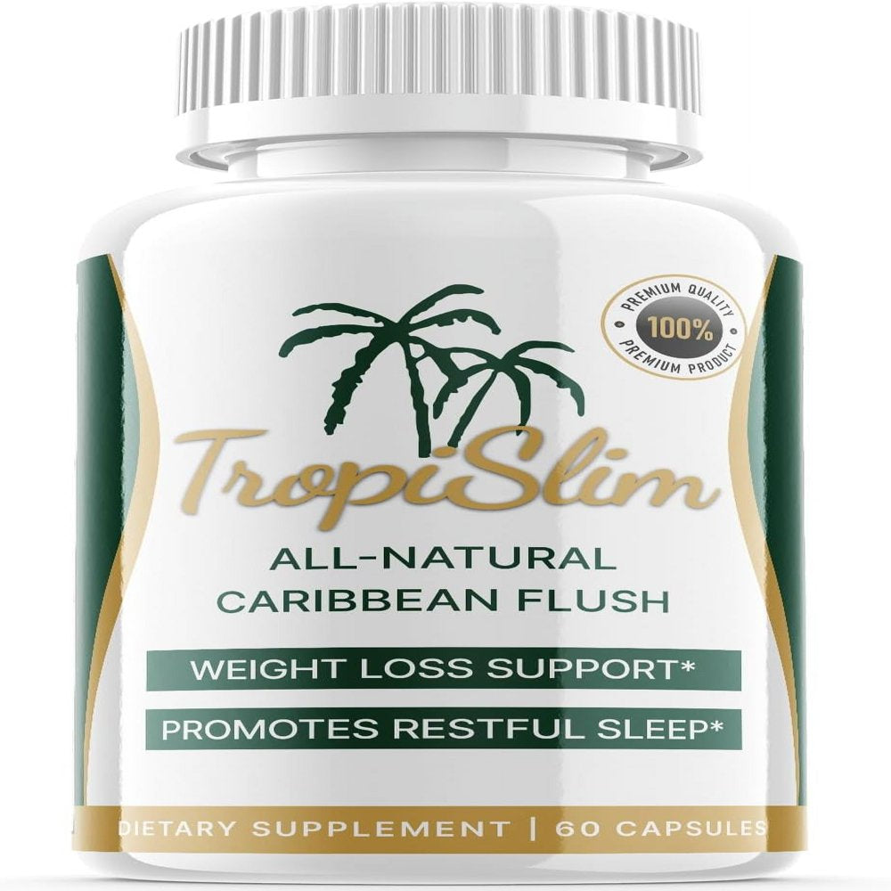 (1 Pack) Tropislim - Keto Weight Loss Formula - Energy & Focus Boosting Dietary Supplements for Weight Management & Metabolism - Advanced Fat Burn Raspberry Ketones Pills - 60 Capsules