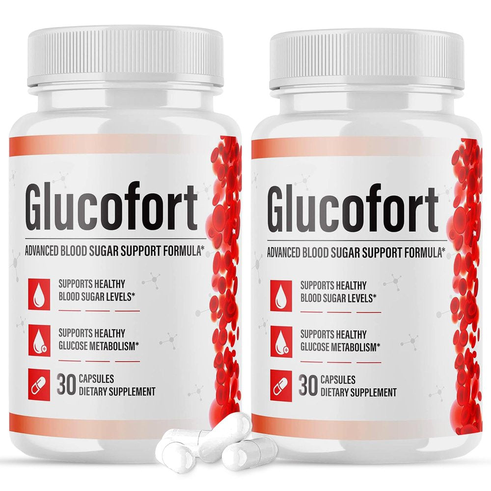 (Official Glucofort Supplement Support Formula Support (2 Pack)