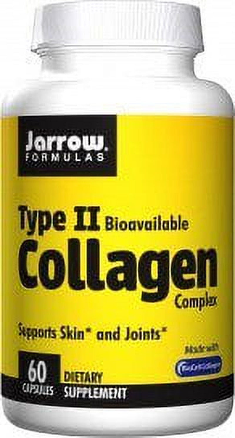 Jarrow Formulas Type 2 Collagen, Supports Skin and Joints, 500 Mg, 60 Caps