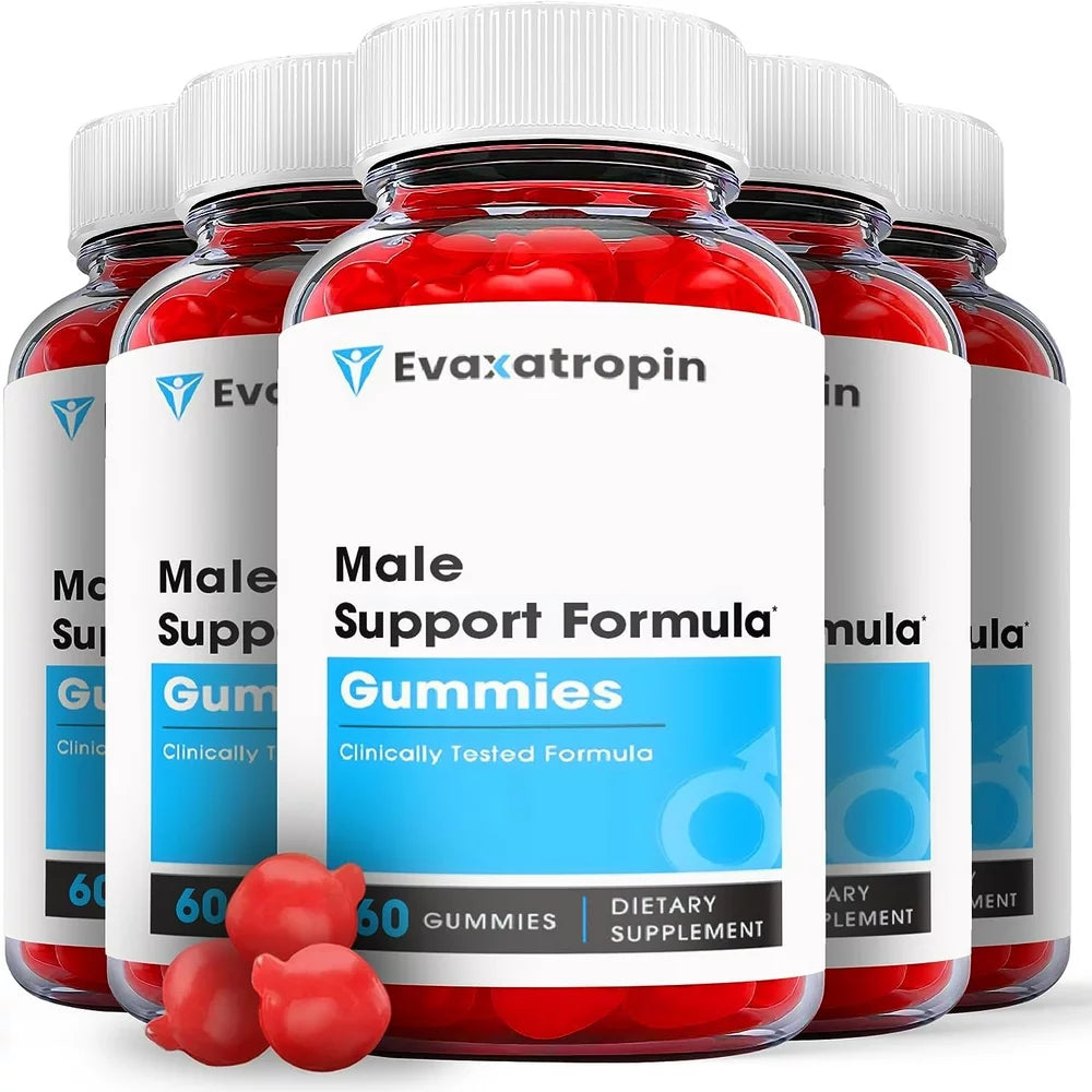 (5 Pack) Evaxatropin Male Gummies - 300 Gummies