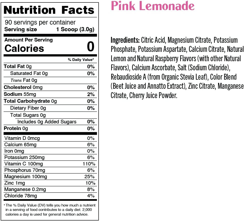 Ultima Replenisher Hydration Electrolyte Powder- Keto & Sugar Free- at Home & on the Go Convenience Bundle- Feel Replenished, Revitalized- Pink Lemonade, 90 Serving Canister & 20 Serving Stickpack​