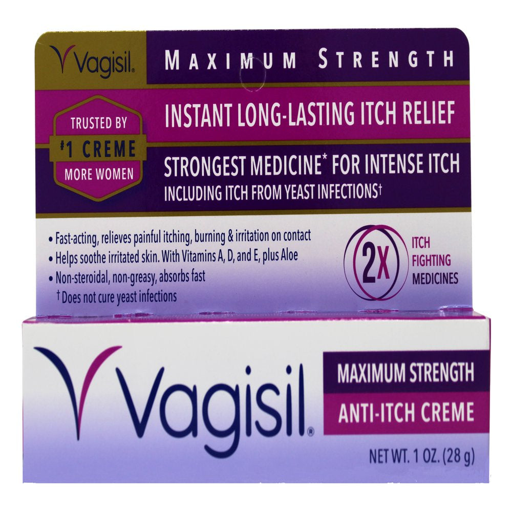 Vagisil Maximum Strength Cream 1Oz