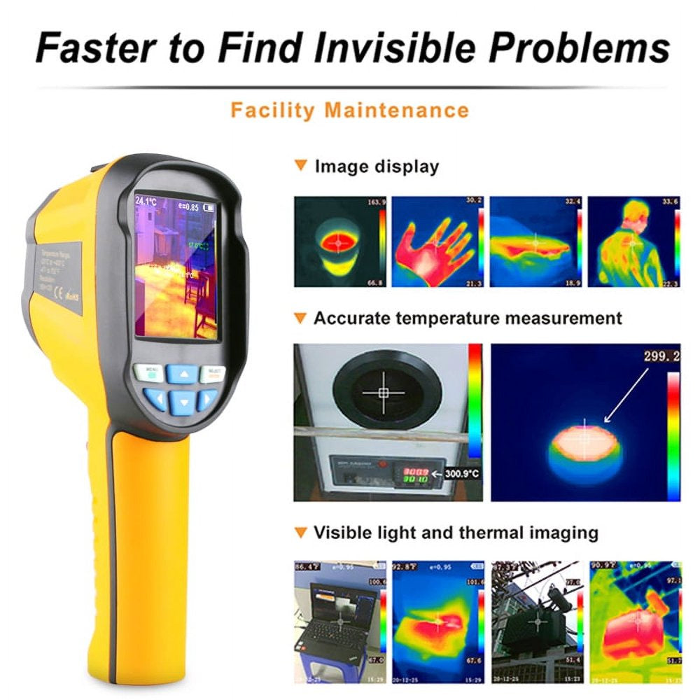 A-BF RX-350 Infrared Thermal Imager Handheld Industrial Thermal Camera Floor Heating Detection -20C ~ 400C Printed IR Cameras