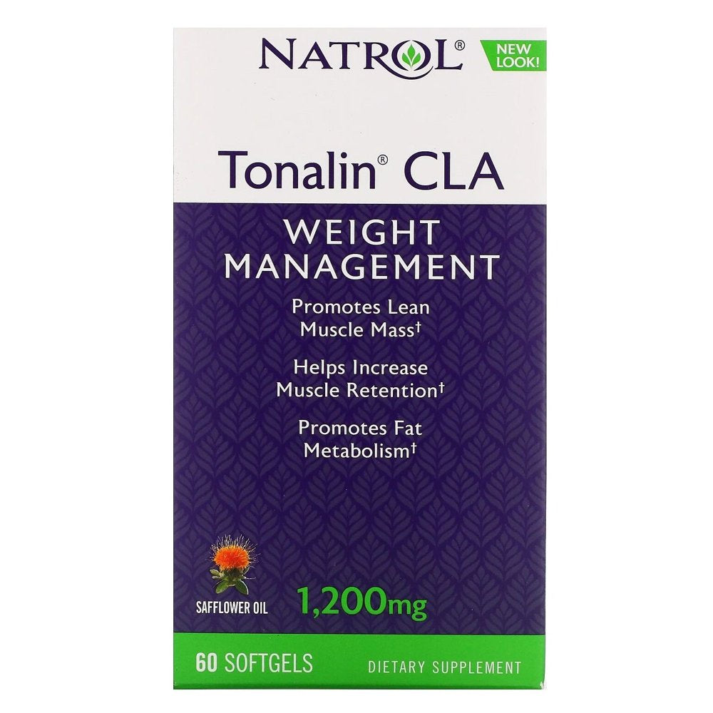 Natrol Tonalin CLA Reduce Fat Naturally Dietary Supplement Softgels - 90 CT